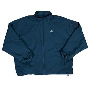 Adidas Lined Insulation Jacket Men's XL Black EUC